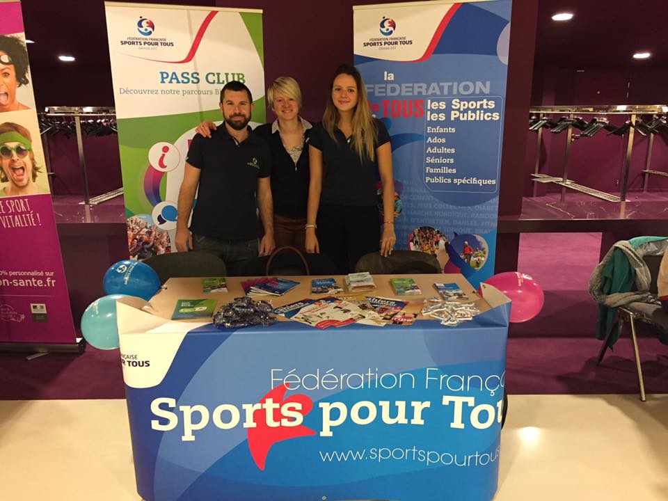 Stand Sports pour Tous aux assises européennes octobre 2017