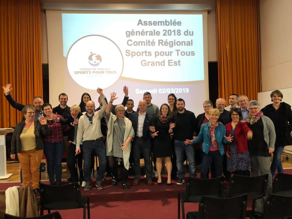Assemblée Générale du Comité Régional Sports pour Tous Grand Est