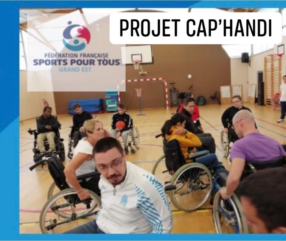 Le projet CAP’ HANDI au Comité Régional Sports pour Tous Grand Est